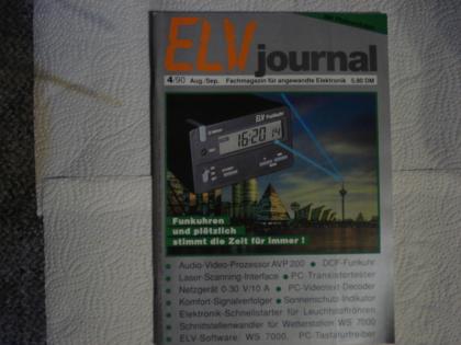 ELV-Journal,Elektronik-zeitschrift mit Platinenfolien