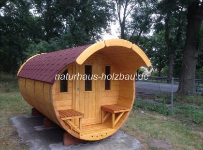 Fasssauna, Saunafass, Holzfasssauna, Aussensauna, Gartensauna, Saunabau, Sauna