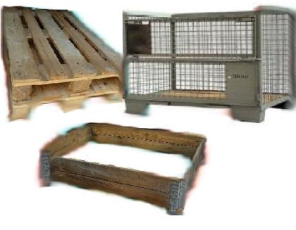 Gitterboxen: EURO, DB, Stahlboxen, Gitterboxpaletten - An- / Verkauf