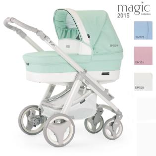 Sportlicher Kinderwagen in zarten Pastell-Tönen