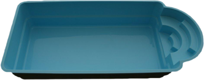 GFK Schwimmbecken Della 7,5x3,2x1,5 Swimming Pool