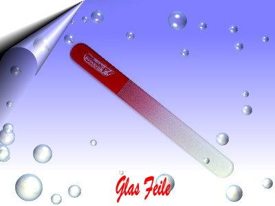 Glasfeile Groß um 1, 90€