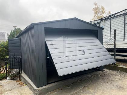  Blechgarage 3,5x7m Metallgarage Fertiggarage Garagen direkt vom Hersteller GP23