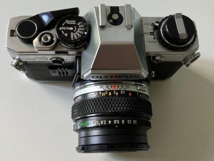 Vintage Spiegelreflexkamera Olympus OM 10