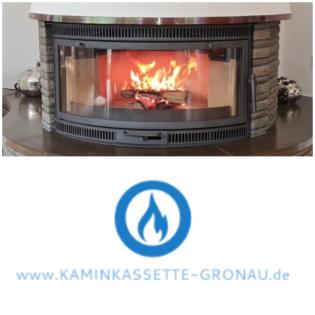 Kamineinsatz (Kaminkassette) Maßanfertigung für offene Kamine direkt ab Werk 