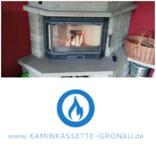 Kamineinsatz (Kaminkassette) Maßanfertigung für offene Kamine direkt ab Werk 