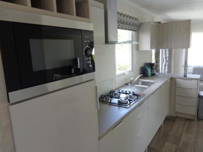 Zu vermieten Mobilheim am Wasser in Holland mit Sandstrand eine Stunde vom Ruhrg