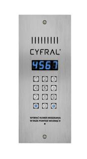 Zweidraht-Sprechanlage Gegensprechanlage 5 Teilnehmer Stahl RFID Schlüssel