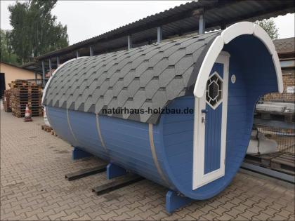 Saunafass, Fasssauna, Gartensauna, Außensauna, Sauna Pod, Saunakota, Saunablockh