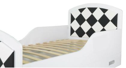 Kinder Einzelbett mit Matratze Teenager 200 CM