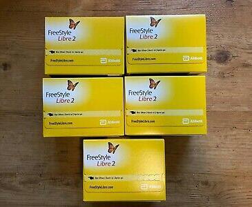 5x Abbott FreeStyle Libre 2 Sensoren