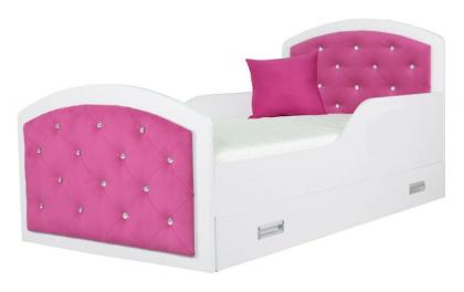 Kinder Bett Queen 80x160 Oder 90x200 CM mit Matratze