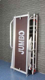JUMBO Rollgerüst, Zimmerfahrgerüst mit Treppe und Geländer - NEU