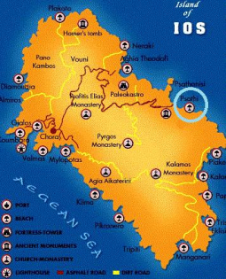 GRUNDSTUCK AM MEER 47.300m2, INSEL IOS Griechenland