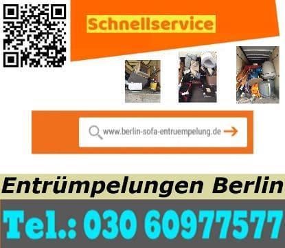 Berlin Entrümpelung pauschal 80 €