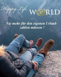 Happy Life World- Das Online Reise & Erlebnis Portal mit 40% Cashback Back Bonus