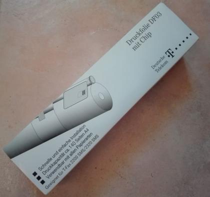 Original DF04 T-Fax 307,308,2300,2320,SMS,T-Concept F210 + Chip 