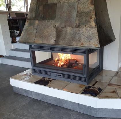 OFFENEN KAMIN UMRÜSTEN ZUM HEIZKAMIN