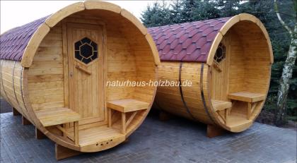 Fasssauna, Saunapod, Saunafass, Gartensauna, Außensauna, Sauna Pod, Campingpod, 