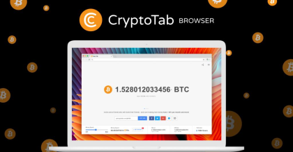CryptoTab - Cryptobrowser BTC für Google Chrome