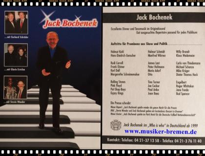 JACK BOCHENEK = Top Musiker in Bremen = Music For All Generations