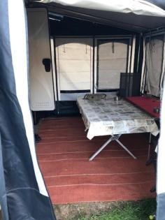 Vierjahres-Zeiten Wigol Vorzelt freistehend