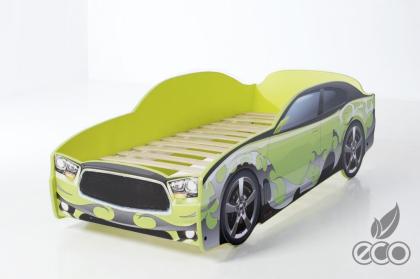 LeoPol Kinderbetten, Autobetten, Kindermöbel, Kinderzimmerausstattung, Matratze,