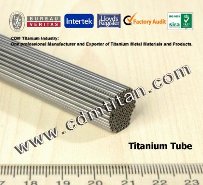 Titan Rohr, Titan nahtloses Rohr, Titan Rohrmaterial, Titan Legierung Rohr