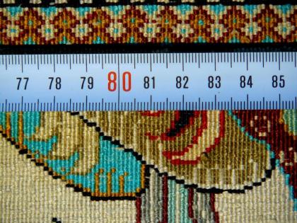 Orientteppich Ghom Seide 158x110 alt (T093)