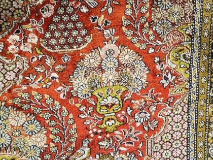 Orientteppich Ghom Seide alt Top. T034
