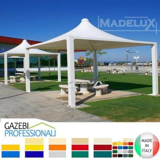 Pavillon Zelt Stahl personalisierte Farben professionell neu 7x7 Garden Café Hot