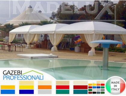 Pavillon Gartenzelt neu Dach personalisiert zertifiziert Pvc 3x4m