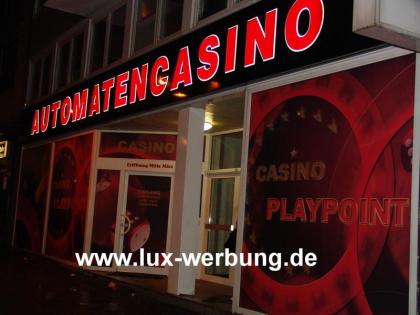 Leuchtreklame Leuchtwerbung Leuchtbuchstaben Leuchtkästen 3D LED Profilbuchstabe