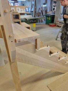 FALTTREPPE AUS BUCHE MASSIVHOLZTREPPEN HOLZTREPPEN BUCHENHOLZ