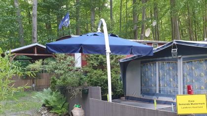 Wohnwagen auf Dauercampingplatz in 16244 Schorfheide zu verkaufen