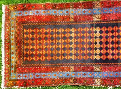 Sammlerteppich Heriz ca. 140 J. alt 268x120 (T117)