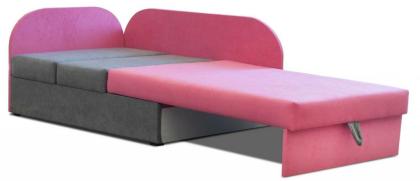 Ecksofa Kindersofa Schlaffunktion links/ rechts Kissen Aufbewahrungsbox bis 163