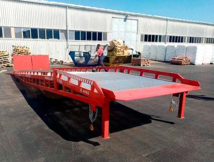 Transportable Auffahrrampe AUSBAU von Hersteller
