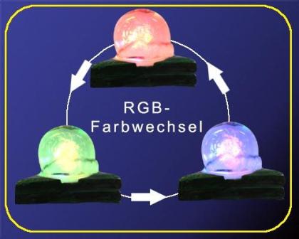 Zimmerbrunnen Elektrisch Treppe LED Farbwechsellicht