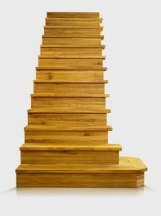 SCHÄTZUNG FREITRAGENDE TREPPEN ZUR SELBSTMONTAGE TYP U, L EICHE ESCHE BUCHE HOLZ