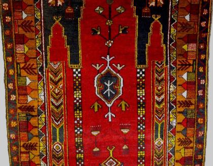 Orientteppich Konya Türkei antik. T086