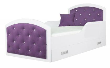 Kinder Bett Queen 80x160 Oder 90x200 CM mit Matratze