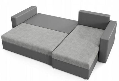 Schlafsofa Wohnzimmersofa Hugo Sofa ausziehbar Ecksofa mit Schlaffunktion