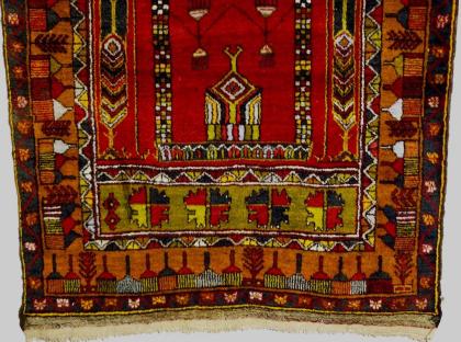 Orientteppich Konya Türkei antik. T086