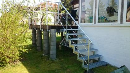 Aussentreppen aus Polen, Metalltreppen Zaune Tore, Gelander nach Mass