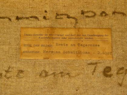 Gemälde Hermann Schmitzbonn. B067