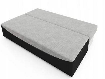 Sofa Couch Victoria Schlafsofa ausziehbar mit Schlaffunktion mit Kissen