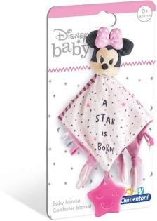 Clementoni  Baby - Baby Minnie Kuscheldeckchen