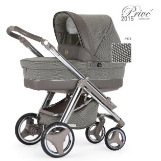 Traumhaft schöner Kinderwagen mit Pünktchen (all-over) NEU von Bebecar