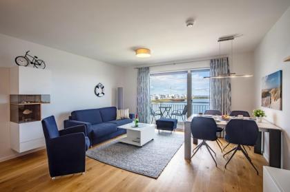 OstseeResort Olpenitz: 2-Zi-Hafenwohnung REEDER's NEST mit Tramblick
